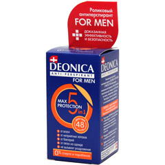 Дезодорант ролик антиперспирант "DEONICA" for men 5 protection 45 мл./11-487/.(6)
