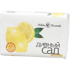 Мыло туалетное "ДИВНЫЙ САД" лимон 90 гр.(72)