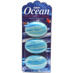 Мыло туалетное "DALAN OCEAN" hydro balance/гидро-баланс 3x115 345 гр.(20)