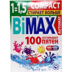 Стиральный порошок "BIMAX" compact автомат 100 Пятен 400 гр.(24)
