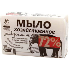 Мыло хозяйственное "72%" универсальное 180 гр.(36)