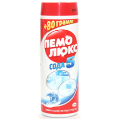 Чистящее средство "ПЕМОЛЮКС" сода 5 морской бриз пластик 480 гр./скидки не действуют/(16)