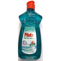 Моющее средство для посуды "PILOTEX" антибактериальное 500 мл.(21)