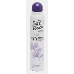 Дезодорант спрей "ARKO" soft touch violet женский 200 мл.(24)