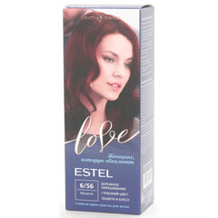 Краска для волос "ESTEL LOVE" 6/56 махагон 1 шт.(10)
