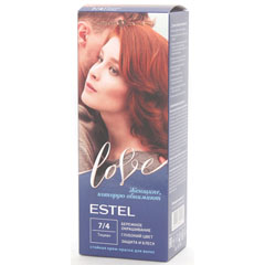 Краска для волос "ESTEL LOVE" 7/4 тициан 1 шт.(10)