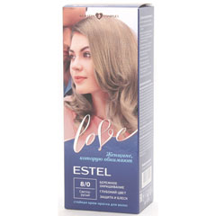 Краска для волос "ESTEL LOVE" 8/0 светло-русый 1 шт.(10)