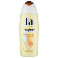 Гель для душа "FA YOGHURT" ванильный йогурт 250 мл./скидки не действуют/(10)