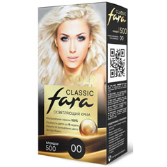 Краска для волос "FARA CLASSIC GOLD" 500 блондор 1 шт.(6)