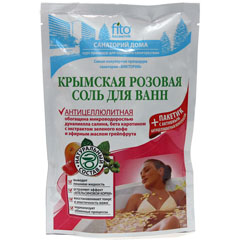 Соль для ванн "FITO КОСМЕТИК" крымская розовая антицеллюлитная 530 гр.(10)