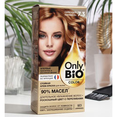 Краска для волос "ONLY BIO COLOR" тон 7.3 сияющая карамель 115 мл.(15)