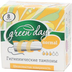 Тампоны "GREEN DAY" normal 8 шт.(36)