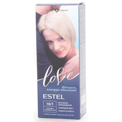 Краска для волос "ESTEL LOVE" 10/1 блондин серебристый 1 шт.(10)