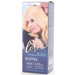 Краска для волос "ESTEL LOVE" 10/34 блондин солнечный 1 шт./скидки не действуют/(10)