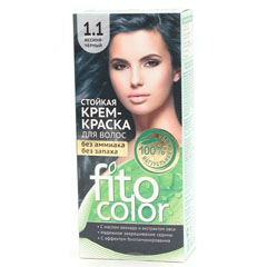Краска для волос "FITOCOLOR" 1.1 иссиня-черный 1 шт.(20)