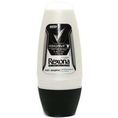 Дезодорант ролик антиперспирант "REXONA MEN" невидимый для черного и белого 50 мл.(6)
