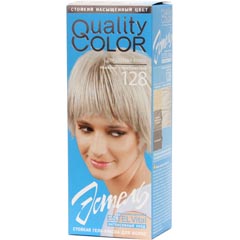 Краска-гель для волос "ESTEL QUALITY COLOR" 128 полярно-серебристый 1 шт./скидки не действуют/(20)