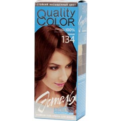 Краска-гель для волос "ESTEL QUALITY COLOR" 134 коньяк 1 шт.(20)
