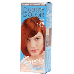 Краска-гель для волос "ESTEL QUALITY COLOR" 147 тициан 1 шт./скидки не действуют/(20)
