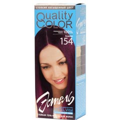 Краска-гель для волос "ESTEL QUALITY COLOR" 154 божоле 1 шт./скидки не действуют/(20)