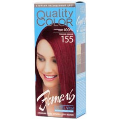 Краска-гель для волос "ESTEL QUALITY COLOR" 155 темная вишня 1 шт.(20)