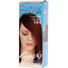 Краска-гель для волос "ESTEL QUALITY COLOR" 144 красное дерево 1 шт.(20)