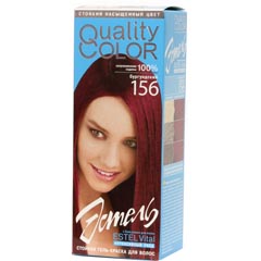Краска-гель для волос "ESTEL QUALITY COLOR" 156 бургундский 1 шт./скидки не действуют/(20)