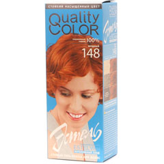 Краска-гель для волос "ESTEL QUALITY COLOR" 148 медный 1 шт.(20)
