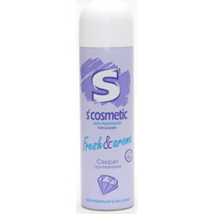 Дезодорант спрей антиперспирант "S`COSMETIC" fresh & aroma 145 мл.(24)