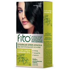 Краска для волос "FITOCOLOR INTENSE" 1.0 насыщенный черный 1 шт.(17)