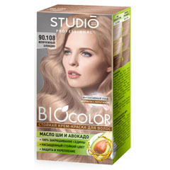 Краска для волос "BIOCOLOR" тон 90,108 жемчужный блондин 1 шт./скидки не действуют/(12)