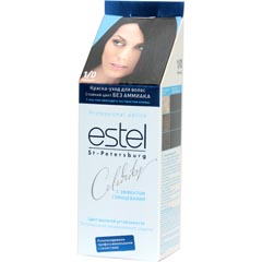 Краска для волос "ESTEL CELEBRITY" 1/0 черный 1 шт.(10)