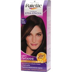 Краска для волос "PALETTE" W2 темный шоколад 1 шт./скидки не действуют/(10)