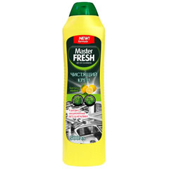Чистящее средство "MASTER FRESH" крем аромат лимона 500 мл.(20)