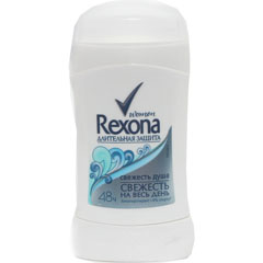 Дезодорант стик антиперспирант "REXONA" свежесть душа 40 мл./скидки не действуют/(6)