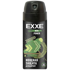 Дезодорант спрей "EXXE MEN" power/мощная защита мужской 150 мл./скидки не действуют/(24)