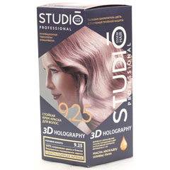 Краска для волос "STUDIO 3D HOLOGRAPHY" 9.25 розовое золото 1 шт./скидки не действуют/(6)
