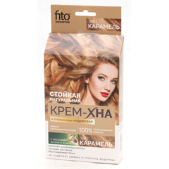Хна для волос "ФИТОКОСМЕТИК" индийская карамель (крем-хна в готовом виде) 50 мл./скидки не действуют/(20)