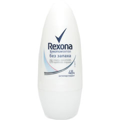 Дезодорант ролик антиперспирант "REXONA" без запаха 50 мл.(6)