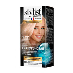 Краска для волос "STYLIST COLOR PRO" крем 9.22 жемчужный блонд 115 мл.(17)