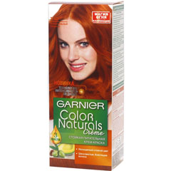Краска для волос "GARNIER COLOR NATURALS" 7.40 пленительный медный 1 шт./скидки не действуют/(12)