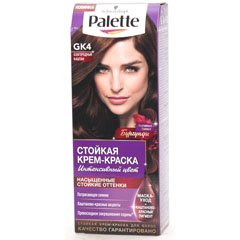 Краска для волос "PALETTE" GK4 благородный каштан 1 шт./скидки не действуют/(10)