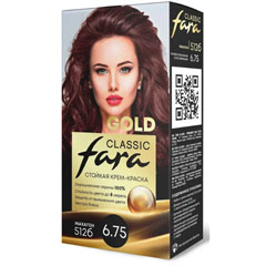 Краска для волос "FARA CLASSIC GOLD" 512 б махагон 6.75 1 шт.(6)