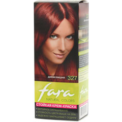 Краска для волос "FARA NATURAL COLORS" 327 дикая вишня 1 шт.(15)