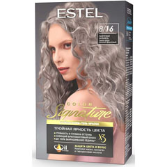 Краска-гель для волос "ESTEL COLOR SIGNATURE" 8/16 лакричная карамель 170 мл./скидки не действуют/(12)