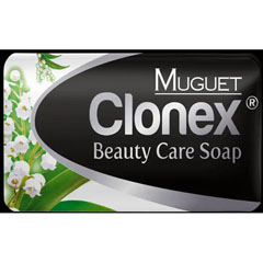 Мыло-крем "CLONEX" muguet/ландыши 110 гр./скидки не действуют/(48)