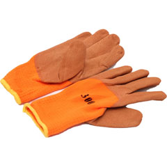 Перчатки трикотажные универсальные с покрытием/зимние 1 пара.(10)
