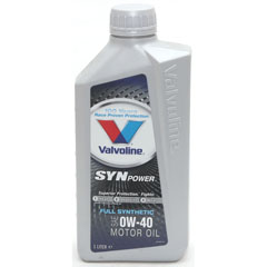 Масло моторное "VALVOLINE SYNPOWER" SAE 0W-40 синтетическое 1 л./скидки не действуют/(12)