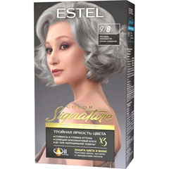 Краска-гель для волос "ESTEL COLOR SIGNATURE" 9/8 роскошь перламутра 170 мл./скидки не действуют/(12)