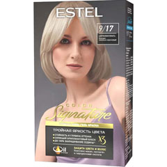 Краска-гель для волос "ESTEL COLOR SIGNATURE" 9/17 шелковая вуаль 170 мл./скидки не действуют/(12)